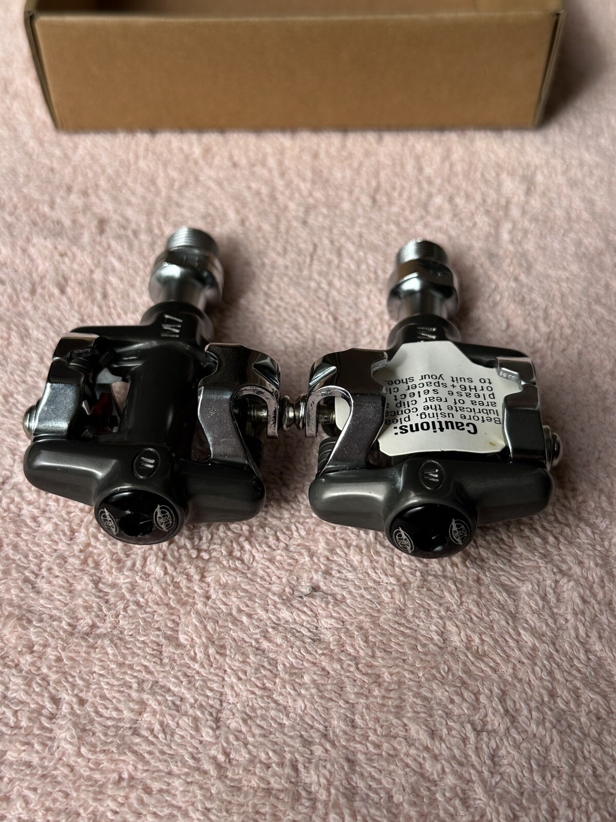 Vintage NOS NEW Wellgo M7 Clipless Pedals