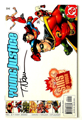Secret Files and Origins Young Justice #2 Signed by Todd Nauck DC Comics