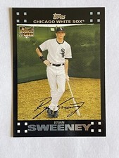 2007 TOPPS RYAN SWEENEY #268 ROOKIE OUTFIELD CHICAGO WHITE SOX BASEBALL CARD