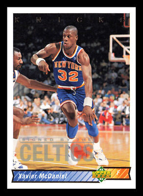 Xavier McDaniel #269 1992-93 Upper Deck Boston Celtics | eBay
