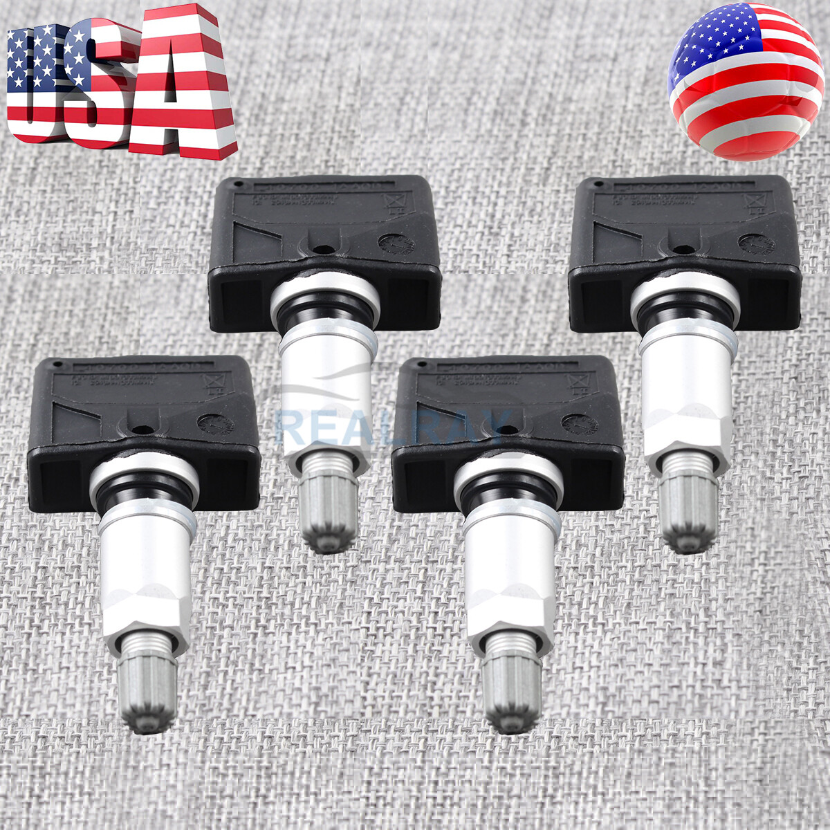 Partsebuy 4-Pack TPMS Tire Pressure Sensor Set For Nissan - 40700-1AA0D, 315MHz - View #2