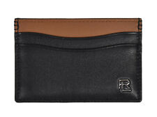 2 in 1 Ralph Lauren RL Logo Leather Wallet With Card ID Holder for 