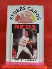 1986 Topps Tom Browning Cincinnati Reds #652