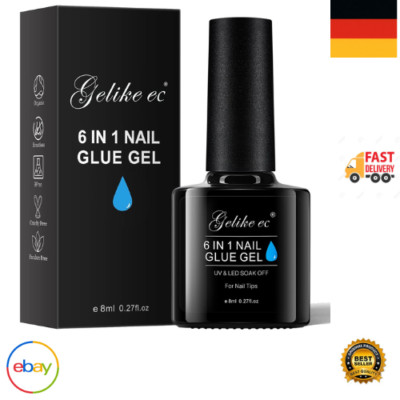 Gelike Ec Nagelkleber Für Kunstnägel Extra Stark Gel Nail Glue Nagelkleber Für T