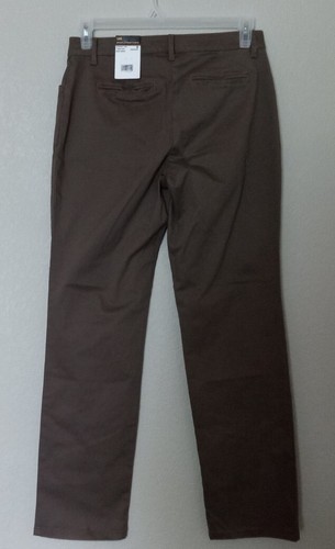 Lee Relaxed Straight Leg Jeans Wash &Wear Dark Green/Brown Women Size 8 Med NEW - Picture 4 of 5