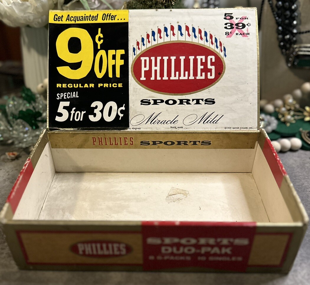 PHILLIES BLUNT 特大メタル 看板 vintage s-l1200.jpg