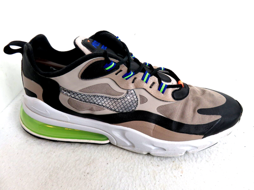 Nike Sneaker Herren Gr. 13 Air Max 270 React WTR CD2049-200 Winter Schwarz Hellbraun Neon