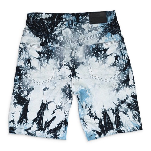 NWT Purple Brand TIE DYE JACQUARD MONOGRAM Black SHORTS Size 30 $220 - 第 2/6 張圖片