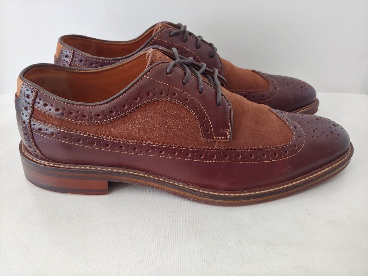 Johnston & Murphy Oxford Men 9D Wingtip Dress Shoes  display picture 1