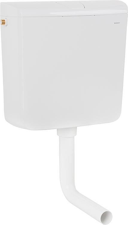 Geberit Weiss Aufputz-Spülkasten Ap110, Spül-Stopp-Spülung, Weiß - 136.610.11.1 - Image 4