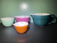 Ashland  Ceramic Stackable Kitchen Measuring Cups Set Of 4