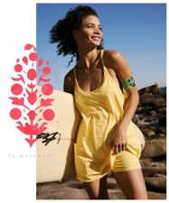 FP MOVEMENT BY FREE PEOPLE Hot Shot Mini Dress Fresh Mango *FLAW* NWOT FP-72