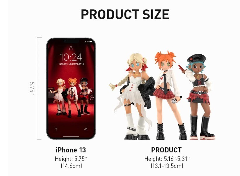 Peach Riot Bloody Valentine Figures Collector Box | eBay