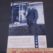 1959 De Beers Diamond Mines Advertisement Vintage 1950s A Diamond is Forever Ad