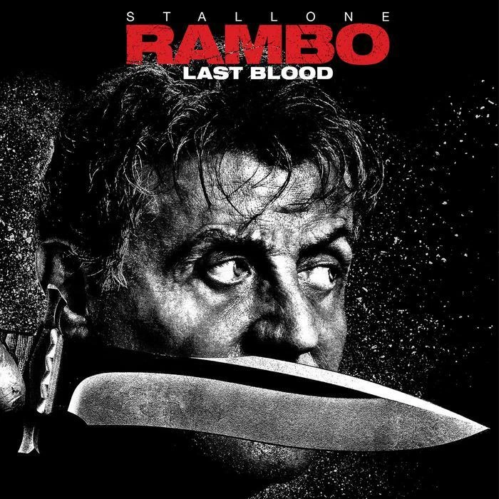 Cuchillo de combate Rambo Last Blood Stallone Heartstopper Bowie Full Tang UC3461 7Cr17 Foto 2 de 4