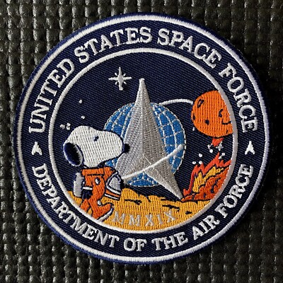 US SPACE FORCE PATCH - NASA MARS CAMPAIGN - 3.5 