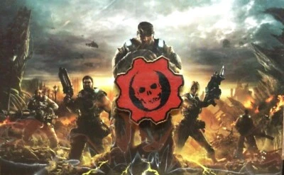 Gears of War Skull PIN NEW w/ picture
