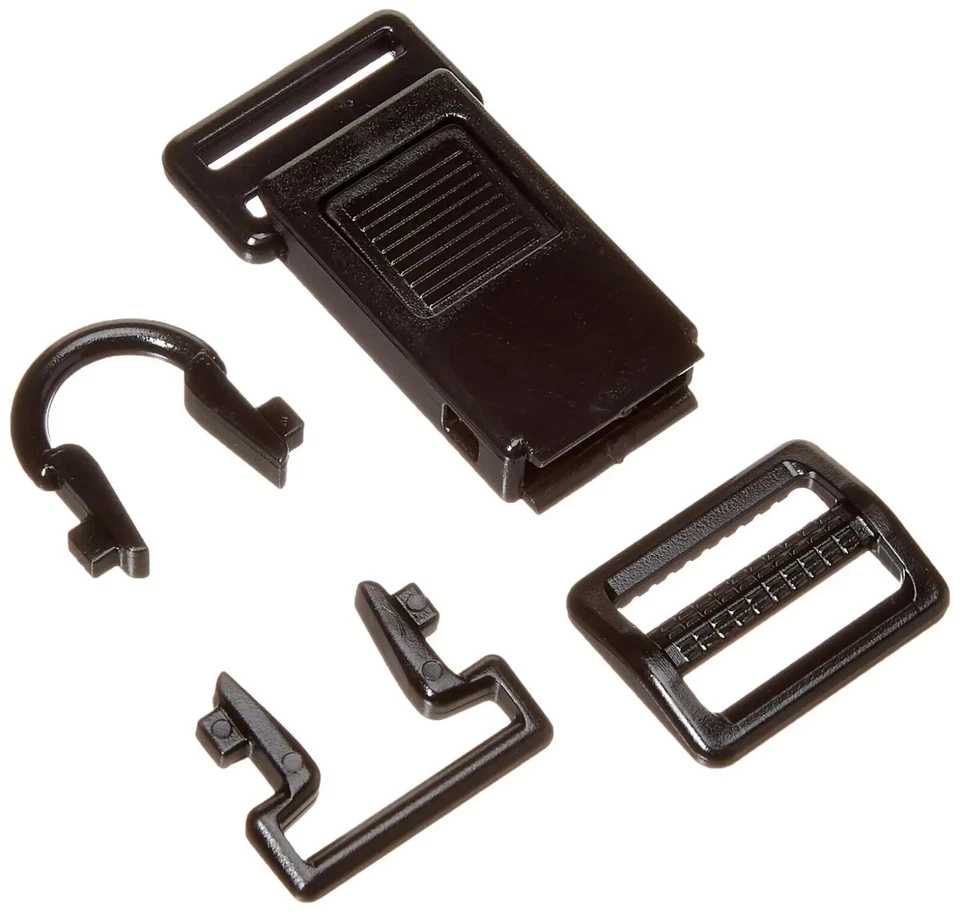 61060 Powermadd Speed Clip, Universal Chin Strap Quick Connect - DOT Approved - Image 2 of 4