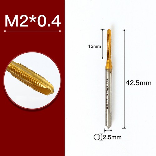 Machine Thread Tap HSS Self-tapping Tap M2- M12 Straight/Spiral Slot Thread Dril - Picture 27 of 61