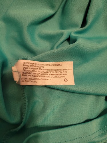 Xhilaration lace Teal Tribal Dress Sz Large 10/12 - Picture 9 of 10