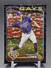 Brandon Lowe 2024 Topps Series 2 Super Box Black Foil