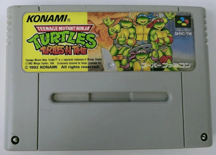 Teenage Mutant Ninja Turtles IV: Turtles in Time Nintendo Video