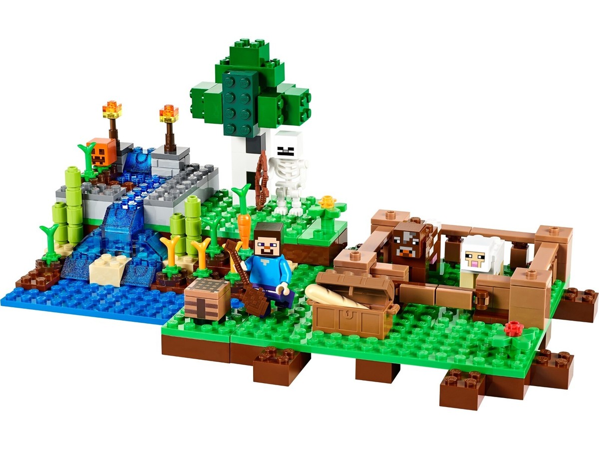 LEGO Minecraft 21114 The Farm - 100% Complete with Minifigs and