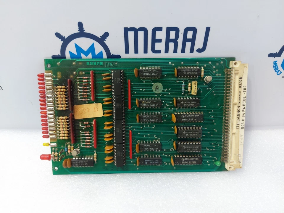 Itt Cannon G06 D P4 BEBL-702 Pcb Card - Image 4 of 4