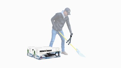 Snow Shovel Back Saving Attachment 2 Pack | Converts Regular Tool to Ergonomi...