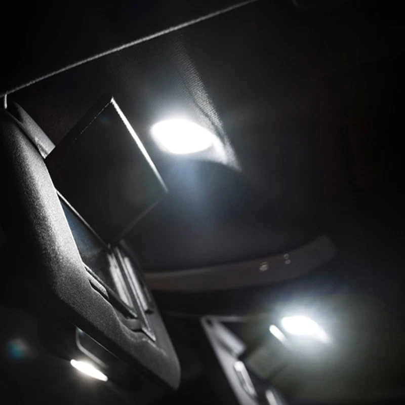 Mercedes Classe C W204 LED InteriorKit Premium Conjunto 12 Lâmpadas SMD Branco Sem Erros - Imagem 4 de 4