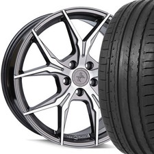19 Zoll Sommerräder Keskin KT19N PFP 225/35 19 SommerReifen für VW Golf Plus 1KP