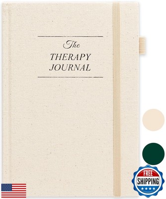 JUBTIC Therapy Journal - Self-Care and Mental Health Journal for Women with M