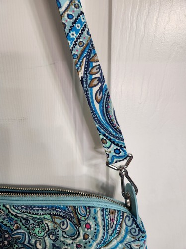 Vera Bradley Carson Mailbag Crossbody Daisy Dot Paisley NWTS NEW - Picture 18 of 22
