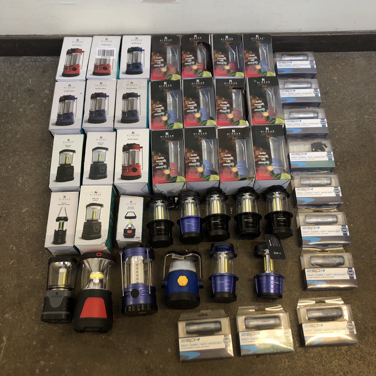 45x JOBLOT BUNDLE WHOLESALE HIGEAR 18 LED Camping Lantern Lamps Lights