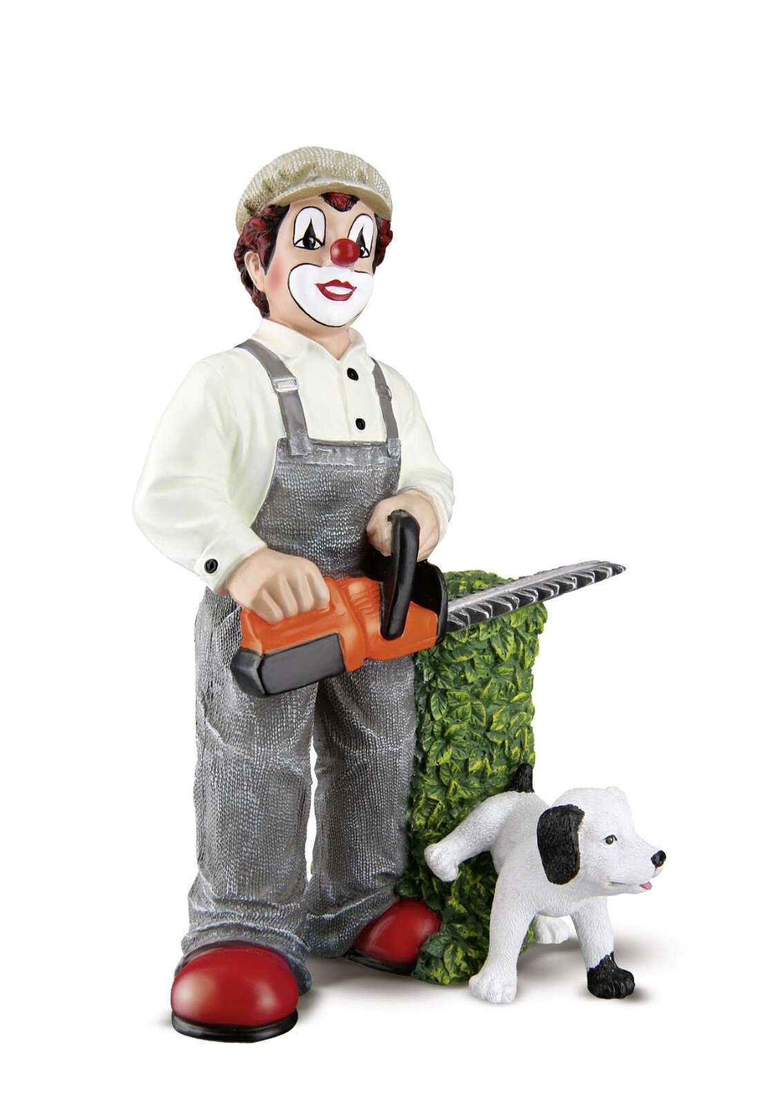GILDE Clown Figur 'Stürmische Zeiten' - Handbemalte Sammler-Deko Aus Kunstharz, 15 Cm Hoch