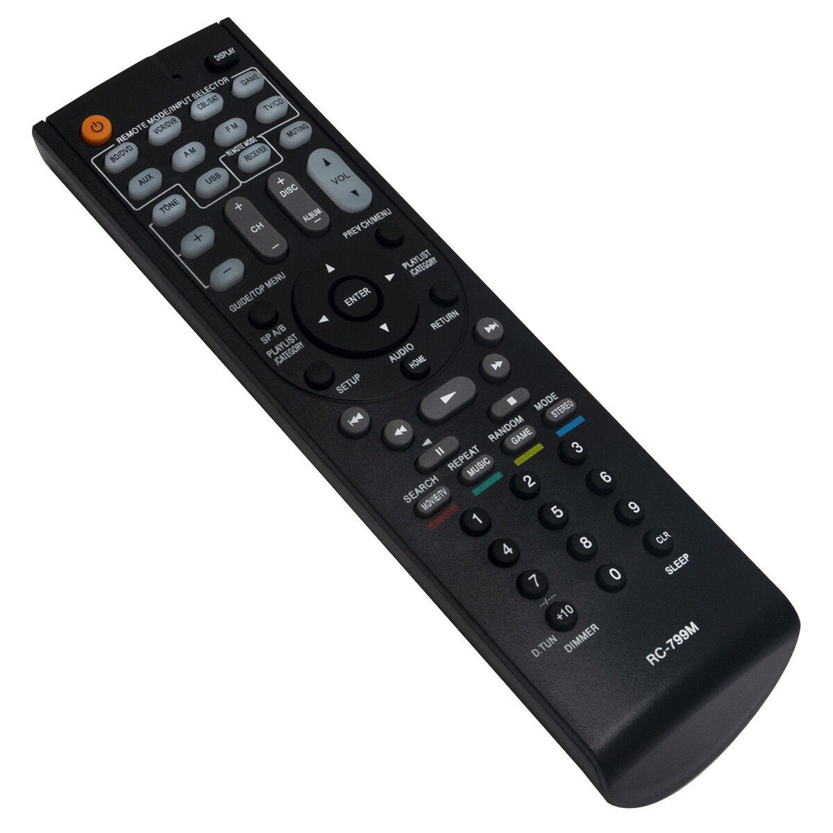 RC-799M Replace Remote for Onkyo AV Receiver HT-R391 HT-RC330 HT