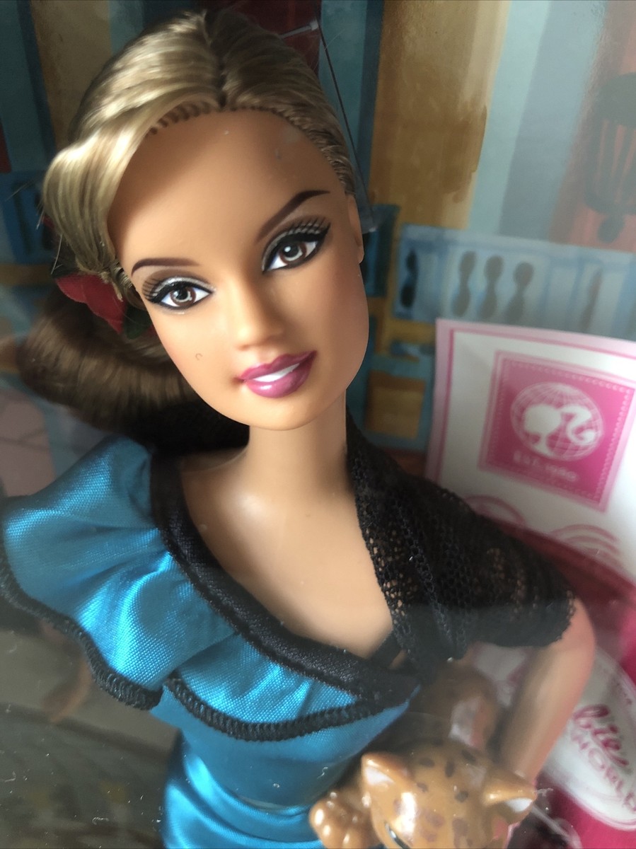 New Collector Dolls Of The World Argentina Barbie Doll | eBay