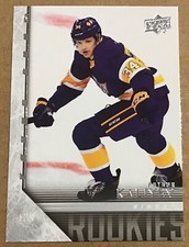 2020-21 ARTHUR KALIYEV UD EXTENDED SERIES 05-06 TRIBUTE ROOKIE RC #100 KINGS