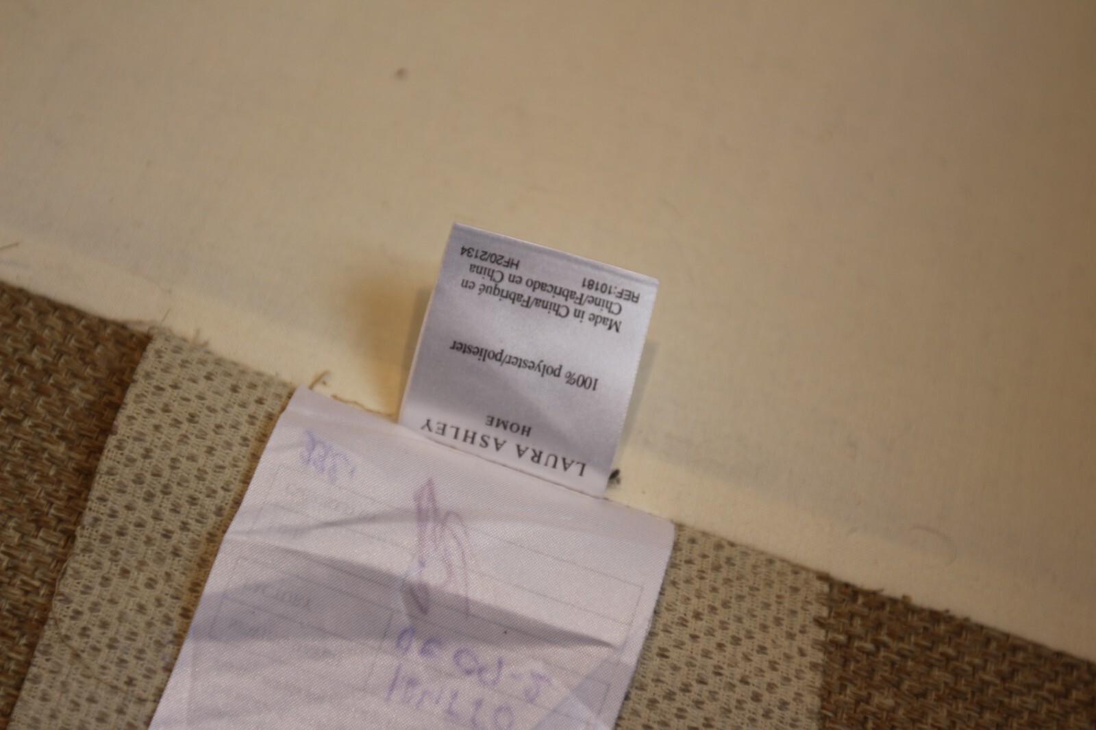 Laura Ashley corner sofa in pale green fabric eBay