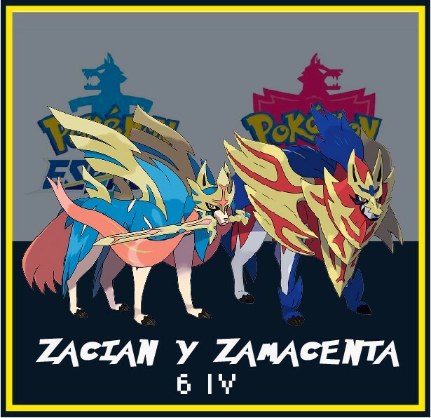 Pack Zacian Y Zamacenta Pokemon Espada/Escudo