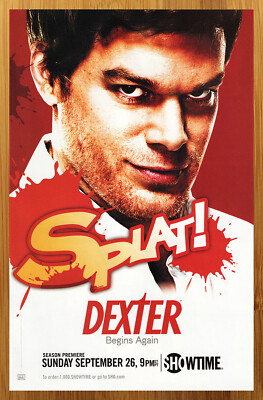 2010 Dexter TV Series Premiere Print Ad/Poster Advert Showtime Michael C. Hall
