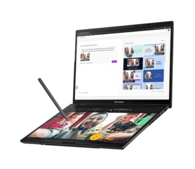 ASUS ZenBook Duo UX8406MA-QL149W Windows 11 Dual Screen Laptop | eBay