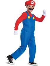 Child's Deluxe Super Mario Brothers Mario Costume
