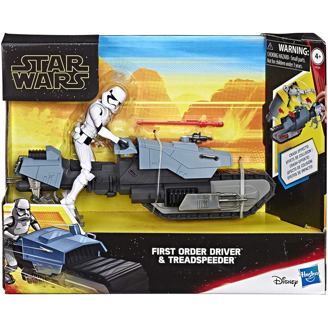 Star Wars Treadspeeder + Action Figurine Figure [E3030EU40]