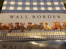 Anne Geddes Baby Blue Nursery Border Wallpaper Room Unisex Decor Babies A4