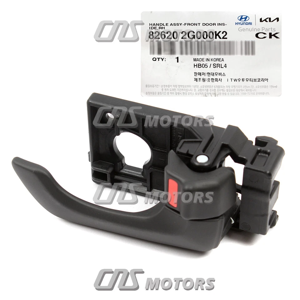 OEM Interior Door Handle 826202G000K2 Front Right for 2006-2010 Kia Optima⭐⭐⭐⭐⭐ Foto 3 de 4