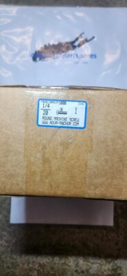 1/4-20x1 round machine screw *Nova* MS25C100RCZP **1000 pcs.