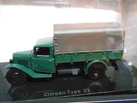 Citroen Type 23 Pritsche / Plane GrüN Grau 1946 Truck Camion Lkw Norev 1:43