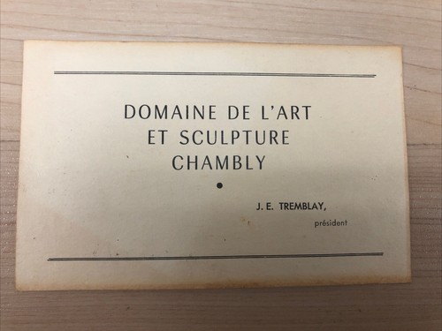 Chambly Marina Vintage Card Quebec Canada Boating Canal Collectable - Picture 4 of 7