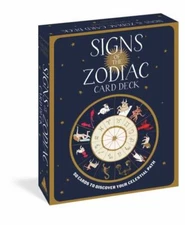 Signs of the Zodiac Card Deck: 50 Cards to Discover Your Celestial Path by 